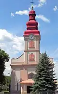Church of St Bartholomew in the Myslava borough (May 2012)