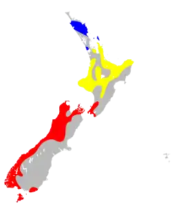Map of range