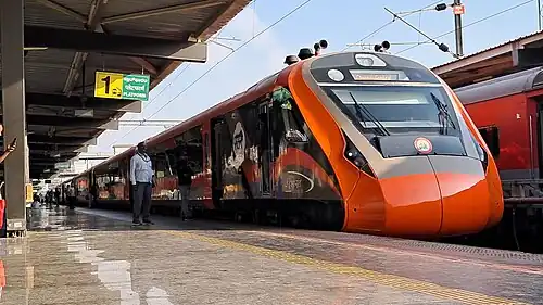 This Mini Vande Bharat Express formerly on standby at SMVT Bengaluru