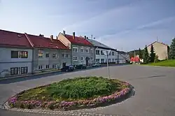 Centre of Domašov nad Bystřicí