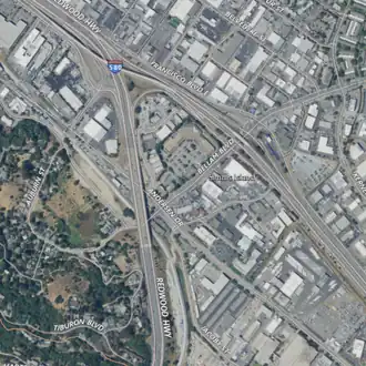 USGS aerial imagery from 2021.
