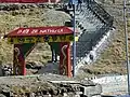 Nathu La border in Sikkim.