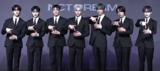 NCT Dream in March 2024 From left to right: Mark, Renjun, Jeno, Jaemin, Jisung, Haechan, and Chenle