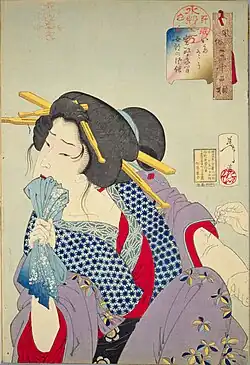Painful: Habits of a prostitute of the Kansei era