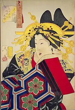 Feminine: Habits of a keisei[a] of the Tempō era