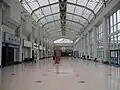 View from inside the atrium
