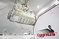 Pressurized vessel for the Cygnus spacecraft