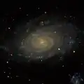 NGC 3614 by the Sloan Digital Sky Survey