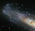 NGC 1448 taken by the Hubble Space Telescope's Wide Field Camera 3.[17]