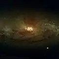Hubble WFC3 image of the galaxy
