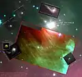 Proplyds around 42 Orionis with Spitzer, JWST and Hubble