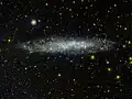NGC 3109 imaged by GALEX (ultraviolet)