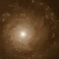 NGC 3913 imaged by the Hubble Space Telescope