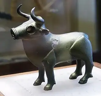 Bull from Býčí skála Cave, Czech Republic[39]