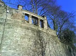 Detail of Retaining Wall at the 'Sixty Steps'