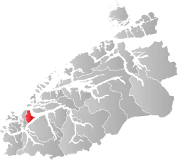 Hareid within Møre og Romsdal