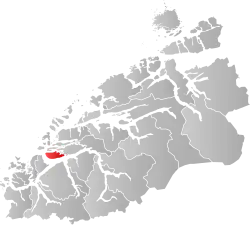 Sula within Møre og Romsdal