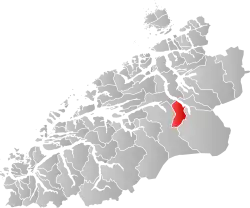 Øksendal within Møre og Romsdal