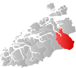 Sunndal within Møre og Romsdal