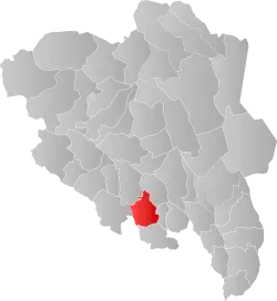 Søndre Land within Innlandet