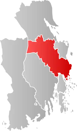 Tønsberg within Vestfold