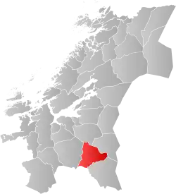 Holtålen within Trøndelag