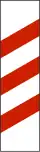 Distance to level crossing (furthest from the crossing)