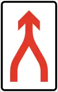 Merging lanes