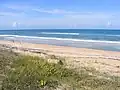 Natural beach at North Peninsula State Park