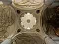 Dome, cross and pillars