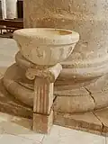 Spanish Renaissance holy water basin