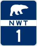 Mackenzie Highway marker