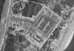 overhead photograph of NY-56 Launch area in 1969