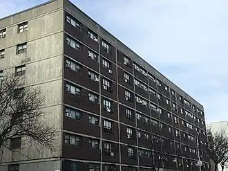 One of the Borinquen Plaza II Buildings