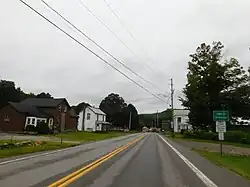 NY&nbsp;29 westbound entering Ephratah