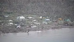 Damage to Nabuna after Cyclone Winston
