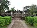 The Naga Bridge, leading to the southern outer gopura