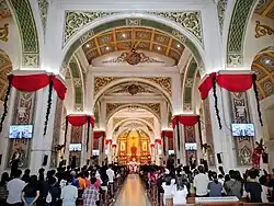 Interior of the cathedral