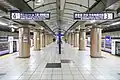 Hanzōmon Line platforms, 2023