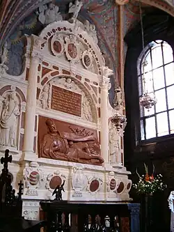 King Stephen Báthory's tomb monument