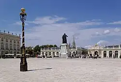 Place Stanislas in Nancy was constructed between 1751 and 1755 .