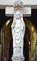 Gate statue.