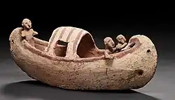 Boat and crew, Naqada II.[109]