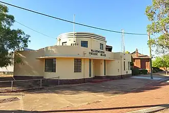 The state heritage listed Narembeen Public Hall, 2014