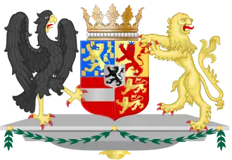 Achievement of the Counts of Nassau-Den Lek (La Lecq)