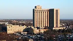 Nassau University Medical Center – the tallest building in East Meadow