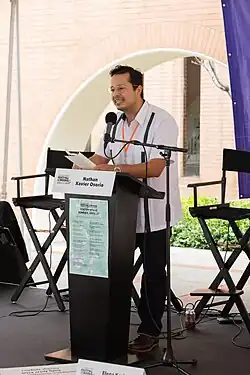 Osorio at LA Book Fest 2025
