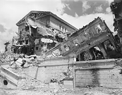 Like many other buildings in Manila, the Legislative Building was not spared from heavy shelling and bombing