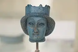 Statue of Empress Atossa, the daughter of Cyrus the Great, wife of Darius the Great, and mother of Xerxes the Great.
