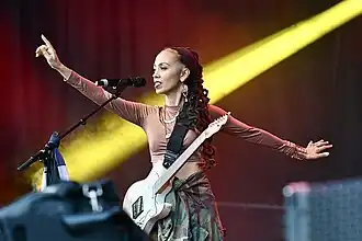 Nattali Rize at Reggae Geel, Belgium, 2023